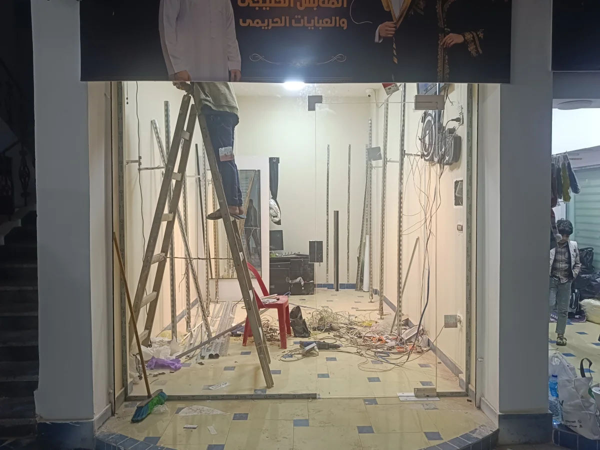 أبواب زجاج سيكوريت — عمل 2026/04/13 #683