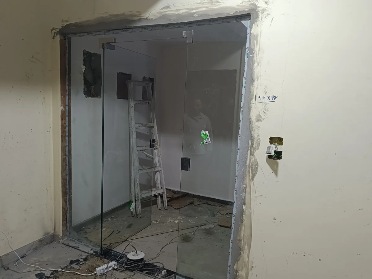أبواب زجاج سيكوريت — عمل 2026/04/13 #291